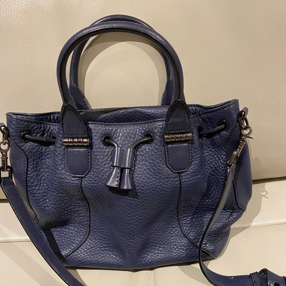 Mackage Navy Blue Crossbody Bag